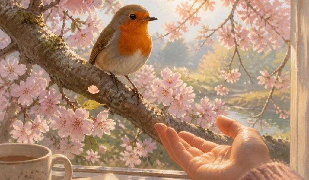 robin spiritual meaning visiting