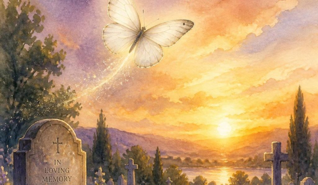 white butterfly spiritual meaning death